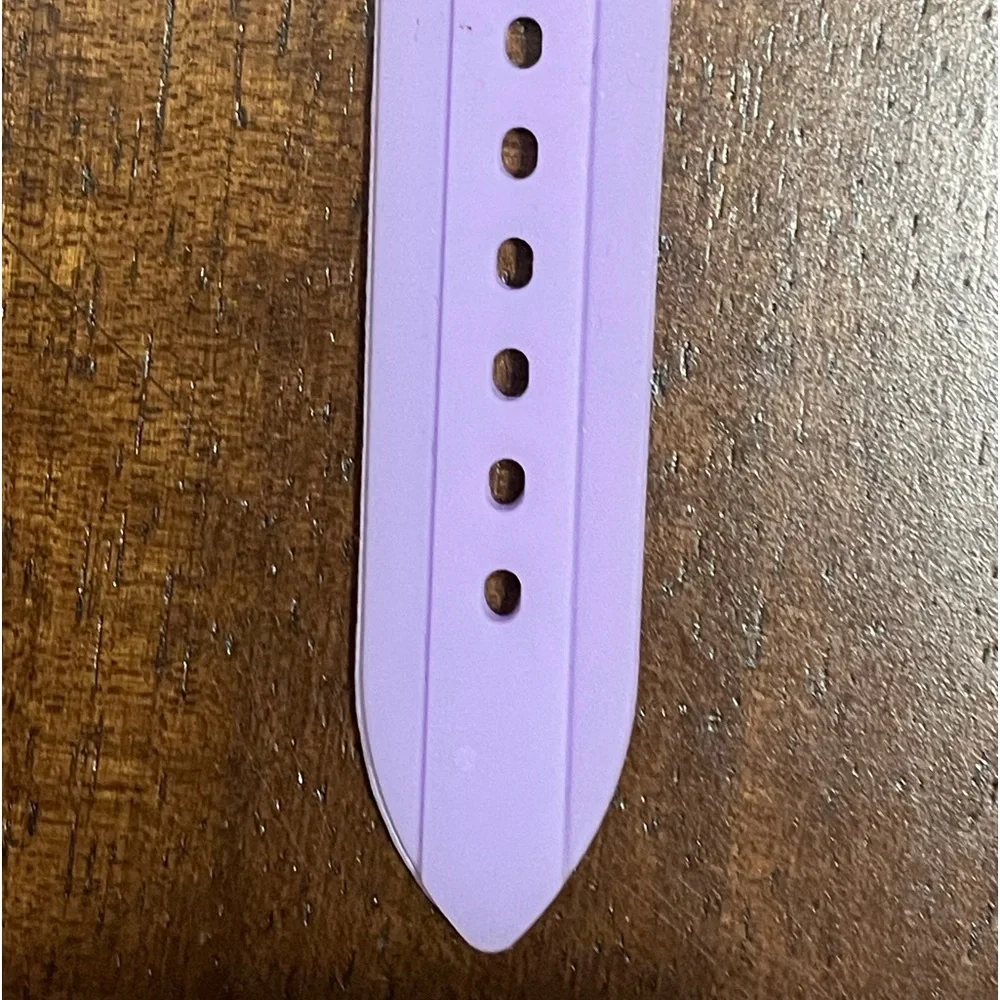 Paw Print Watch Purple Silicone Band New - Picture 6 of 8